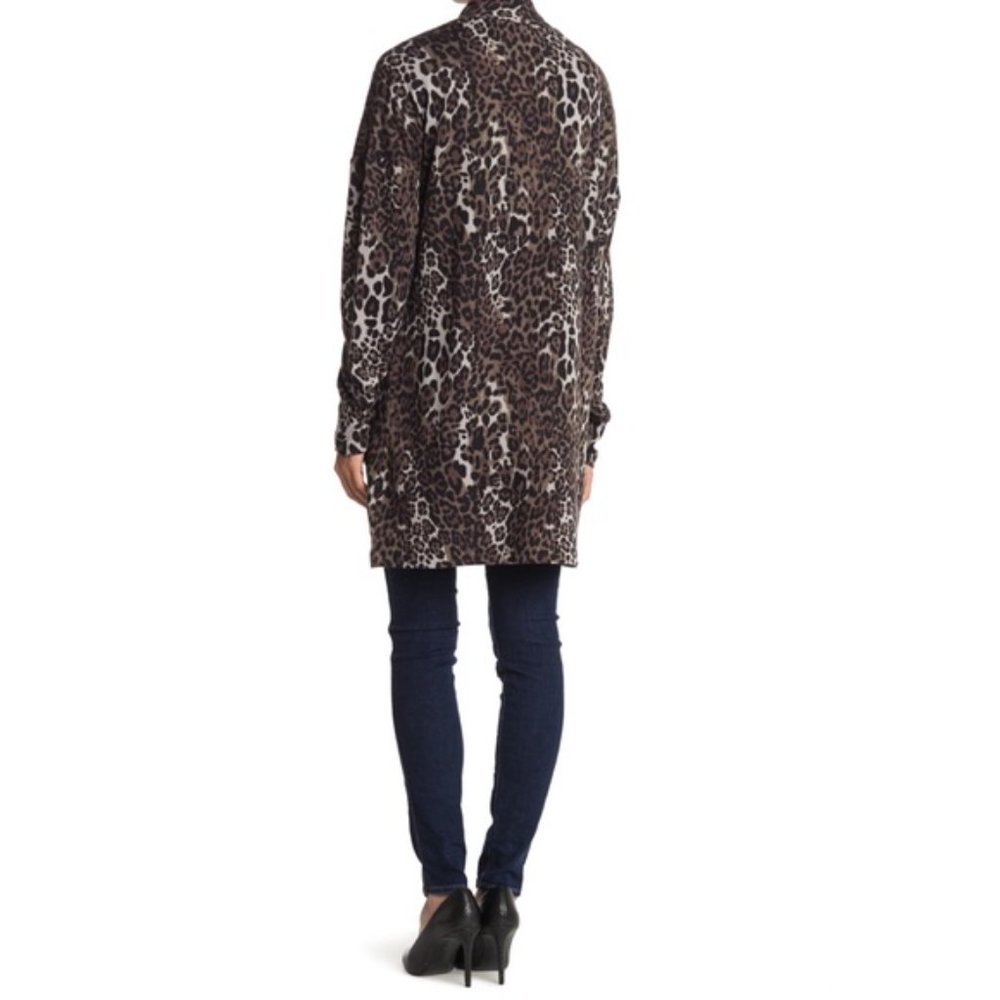 New Sanctuary Camp Patch Pocket Leopard Print Ope… - image 3